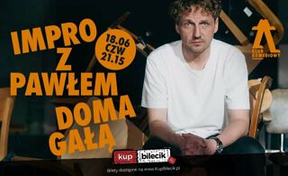 Paweł Domagała w Klubie Komediowym - spektakl impro