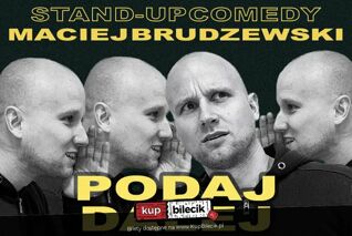 Maciej Brudzewski w nowym programie Podaj dalej