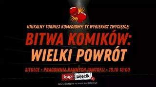 Bitwa Zwycięzców! Ty wybierasz najśmieszniejszego komika!
