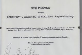 Hotel Piaskowy s.c. Adam Zawisza, Marek Zawisza
