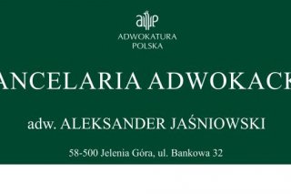 Adwokat Aleksander Jaśniowski Kancelaria Adwokacka