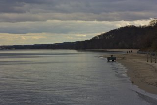 Plaża w Gdyni Orłowie