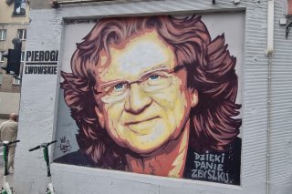 Mural Zbigniew Wodecki