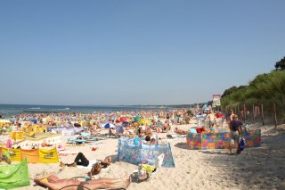 Plaża w Ustce