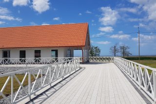 Plaża kąpielisko Zalew Wiślany