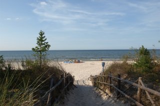 Plaża w Dębkach