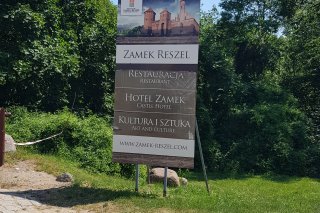 Zamek w Reszlu