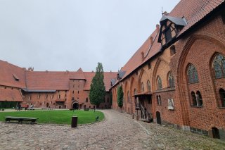Dziedziniec i Pałac Wielkich Mistrzów