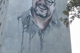 Mural Pawła Adamowicza