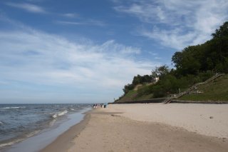 Plaża w Jastrzębiej Górze